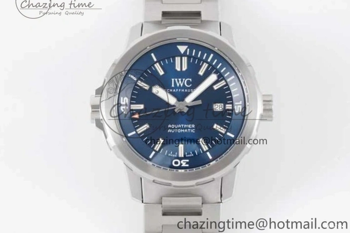 MIROTIME 0422 Versatile Aquatimer SS IW3290 V6SF 1:1 Best Edition Blue Dial on SS Bracelet A 7031